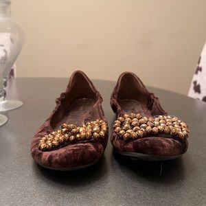Chinese Laundry brown ballet flats
